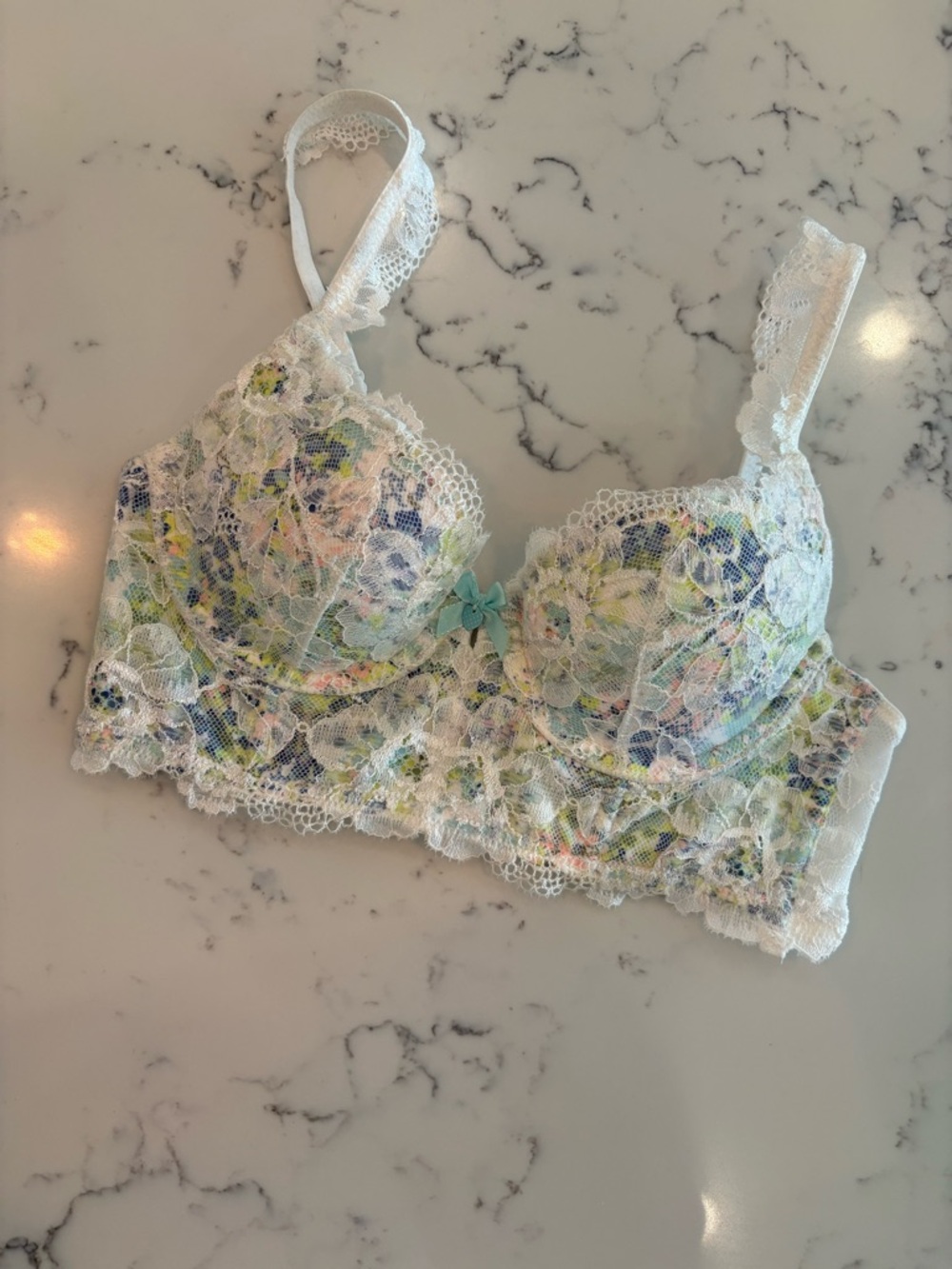 Victoria's Secret Floral Lace long line Bra or top!